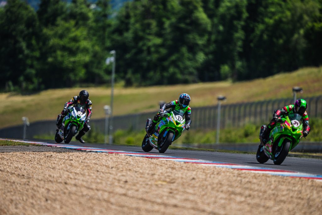 Brandon Schmidt Racing ZX-6R in Brünn, EuroMoto