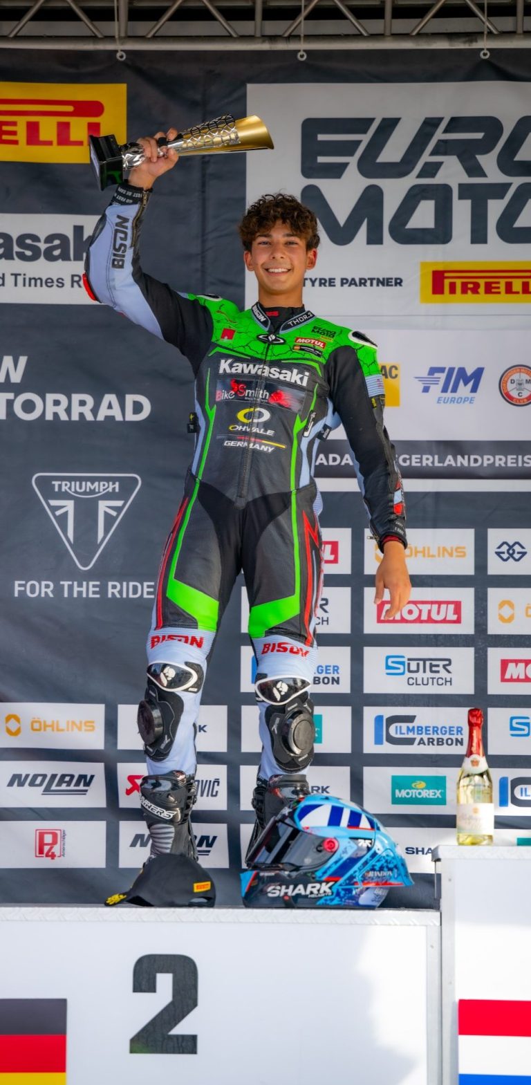 BrandonSchmidt.de ADAC Junior Cup - Brandon Schmidt - Gresini Racing Suit